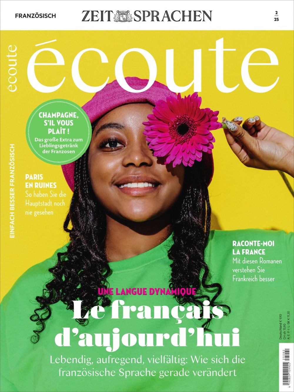 Ecoute Magazin Deutschland 2025-02 Entwicklung Der Französischen Sprache Modernes Französisch Sprachenlernen