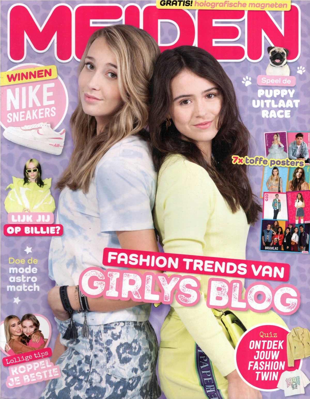 Meiden Magazin Niederlande 2018-03 Billie Eilish