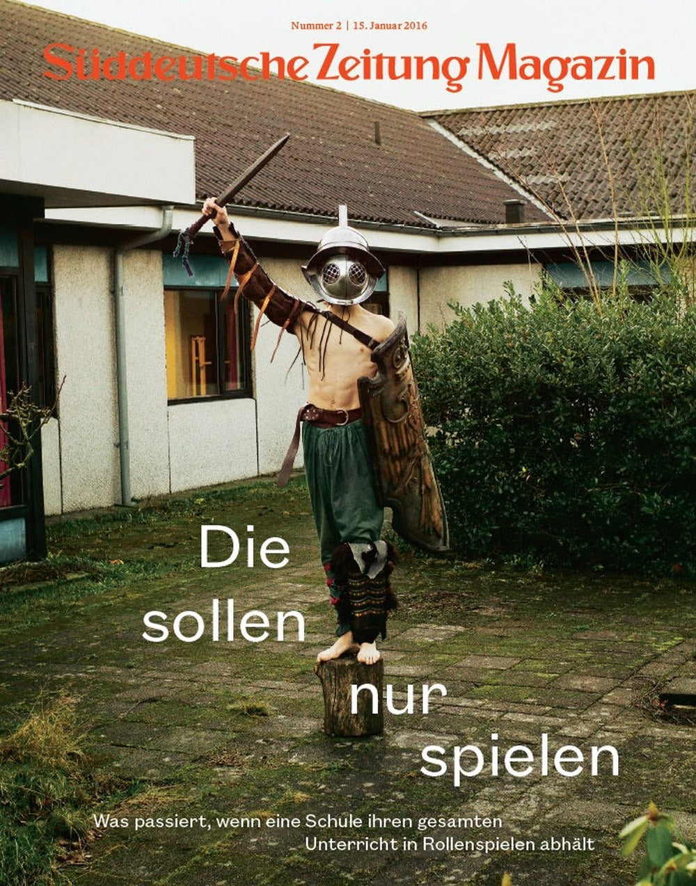 Süddeutsche Zeitung Magazin Deutschland 2016-02 Rollenspiele In Der Bildung Schulpädagogik LARP