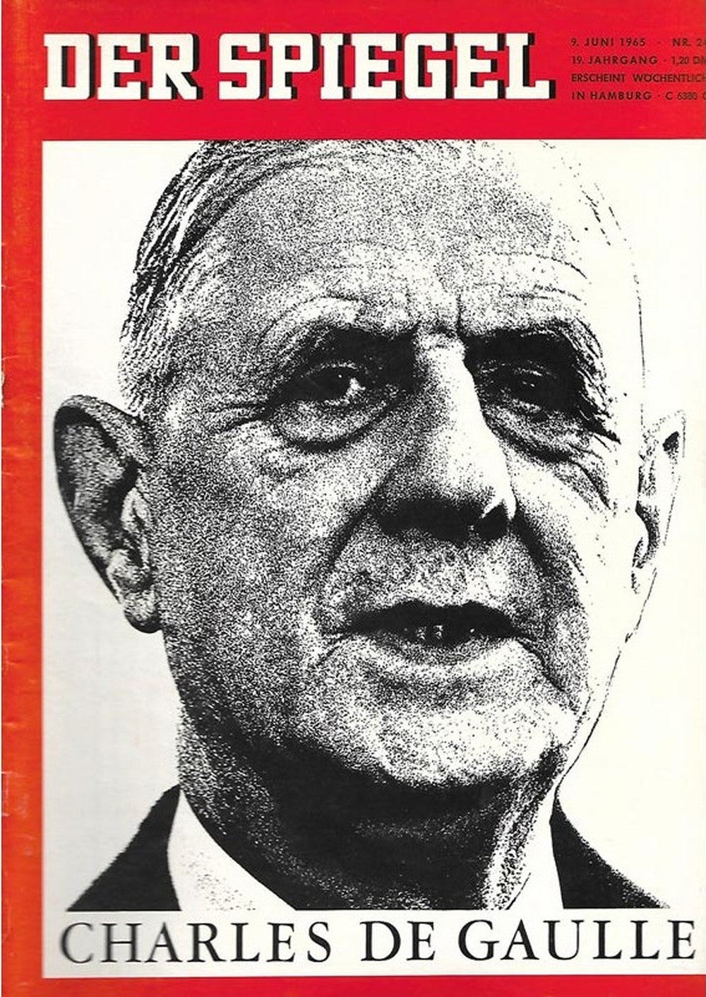 Der Spiegel Magazin Deutschland 1965-24 Charles De Gaulle