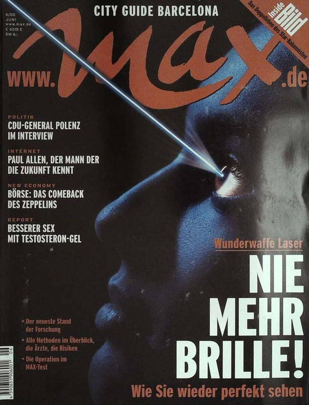 Max Magazin Deutschland 2000-06