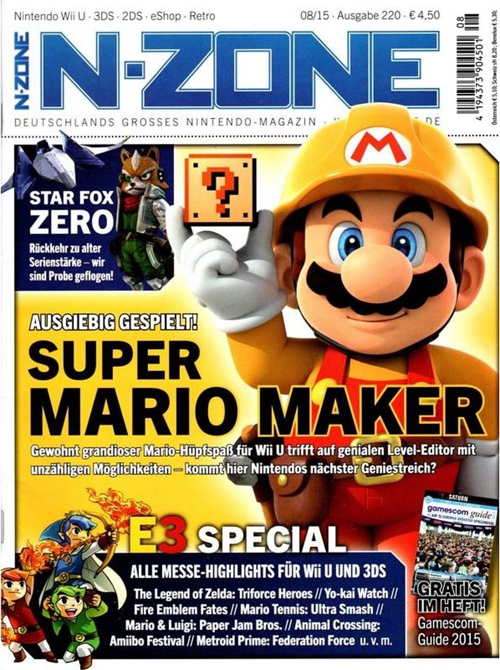 N-Zone Magazin Deutschland 2015-08 Mario