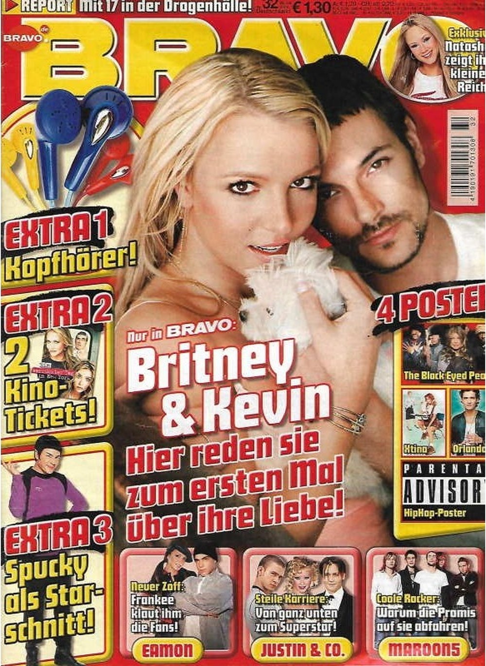 Bravo Magazin Deutschland 2004-32 Britney Spears Kevin Federline Eamon Justin Timberlake Orlando Bloom