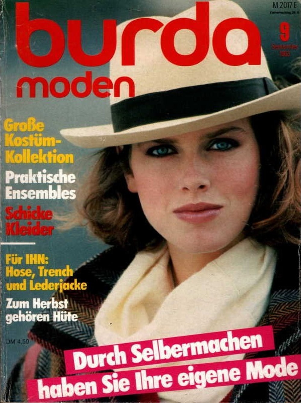 Burda Moden Magazin Deutschland 1983-09 Kostüm-Kollektion Ensembles Kleider