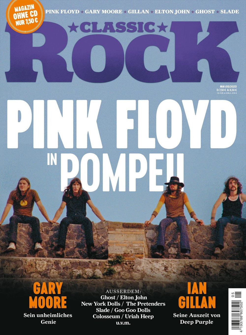 Classic Rock Magazin Deutschland 2025-13 Pink Floyd Gary Moore Ian Gillan