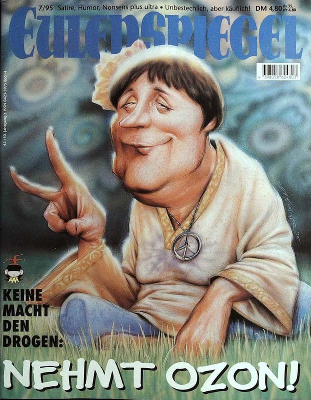 Eulenspiegel Magazin Deutschland 1995-07 Angela Merkel