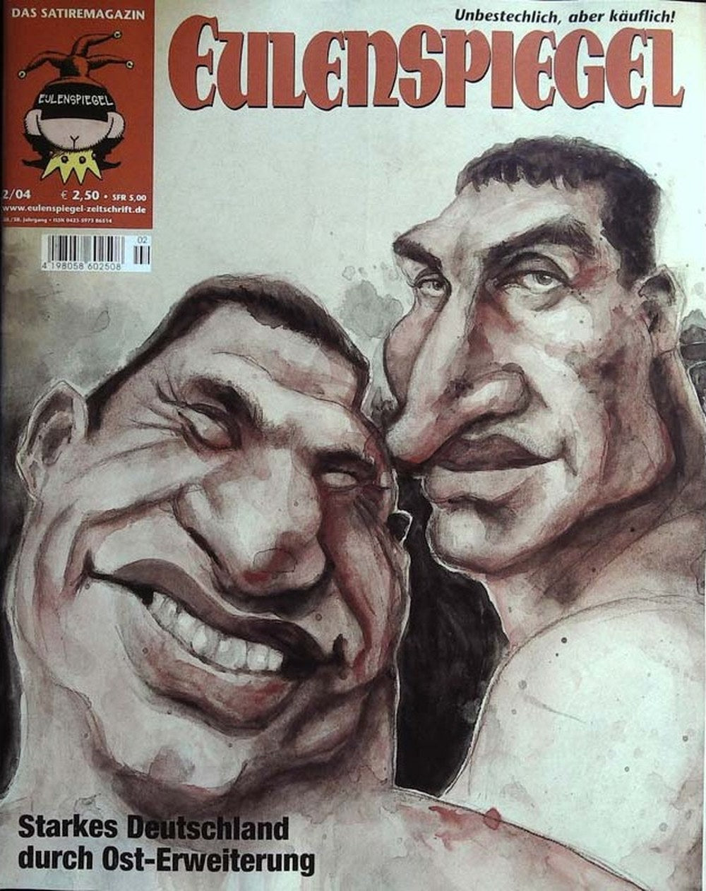 Eulenspiegel Magazin Deutschland 2004-02 Vitali Klitschko Wladimir Klitschko