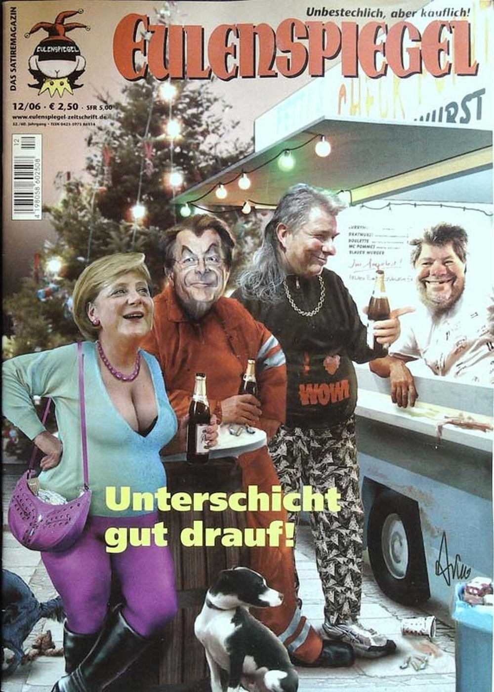 Eulenspiegel Magazin Deutschland 2006-12 Angela Merkel Gerhard Schröder