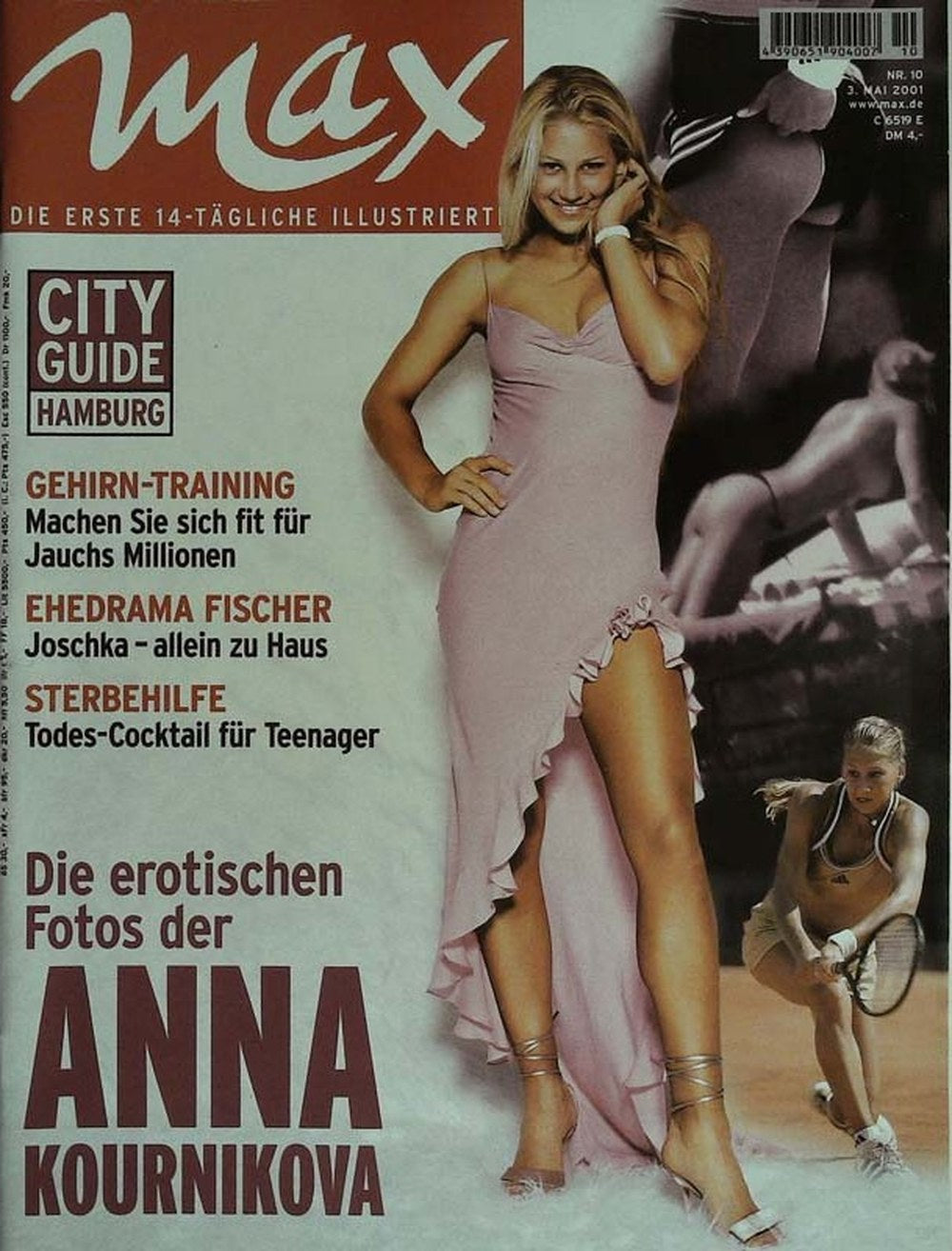 Max Magazin Deutschland 2001-10 Anna Kournikova