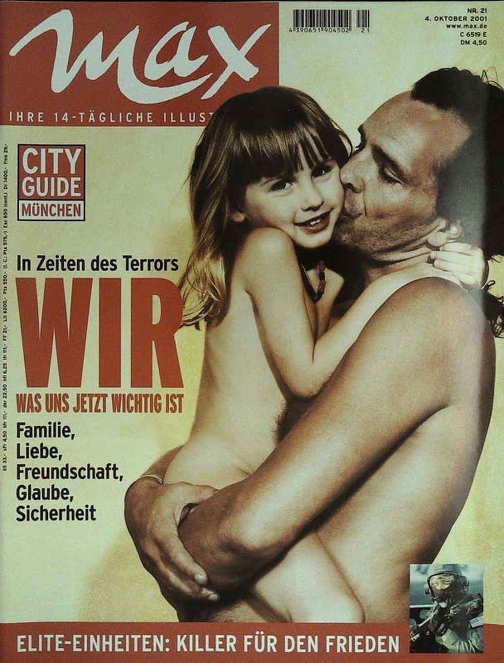 Max Magazin Deutschland 2001-21 Terror Familie Liebe