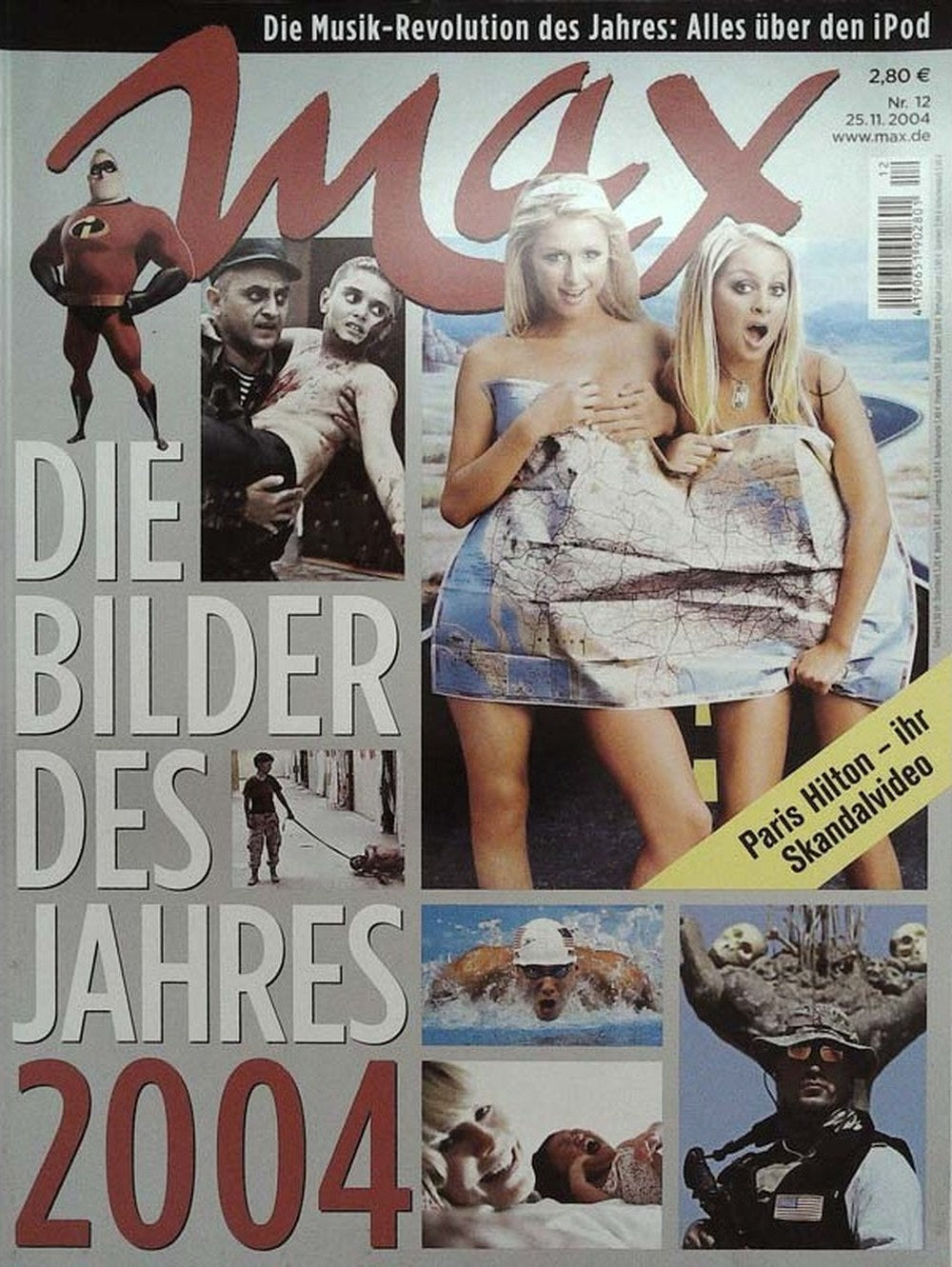 Max Magazin Deutschland 2004-12 Paris Hilton Nicole Richie