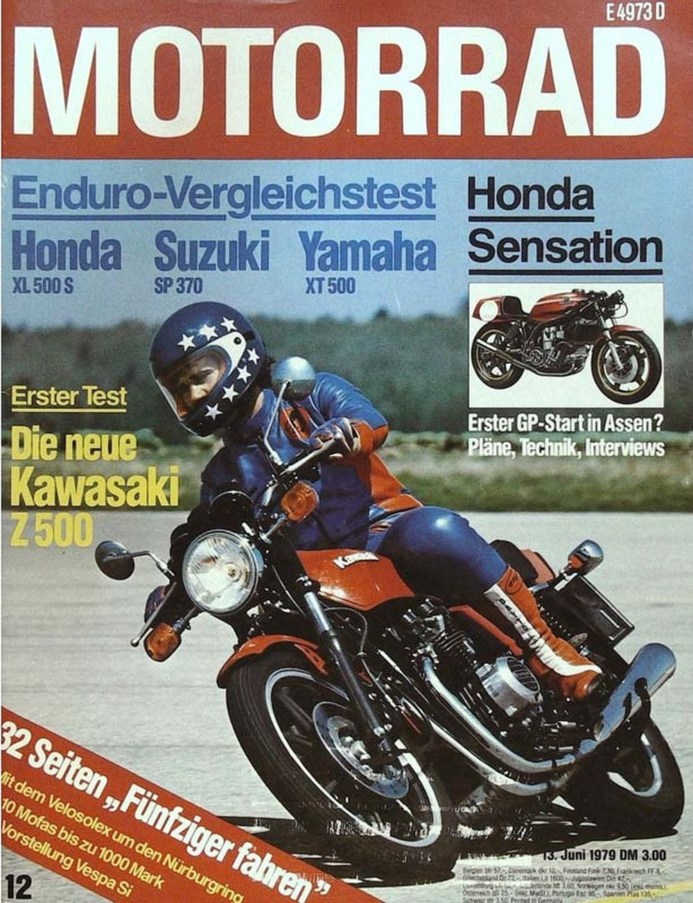 Motorrad Magazin Deutschland 1979-12 Kawasaki Honda Suzuki Yamaha