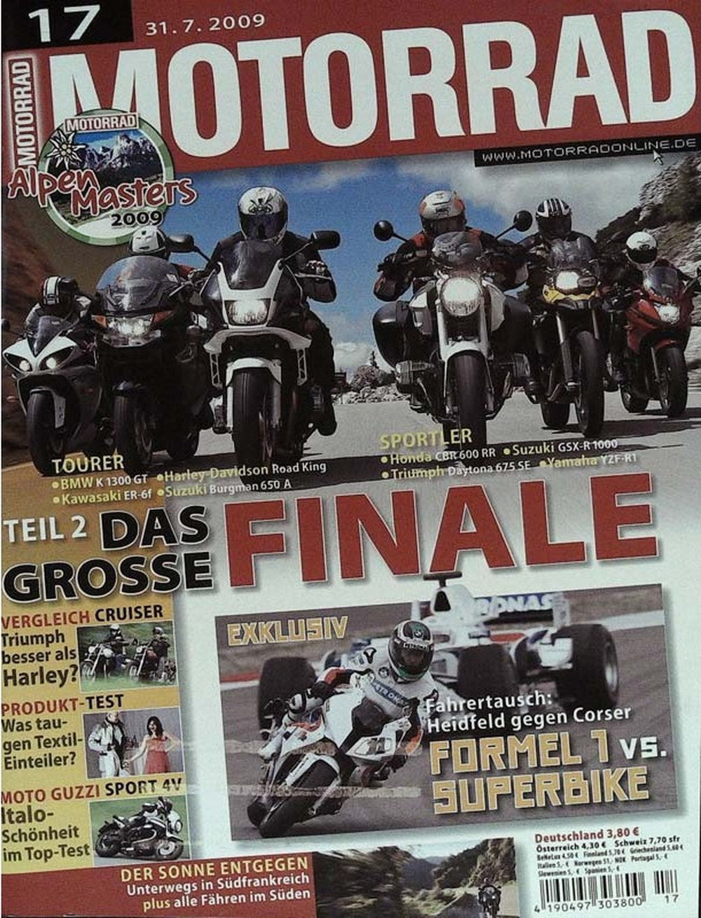 Motorrad Magazin Deutschland 2009-17 Nick Heidfeld