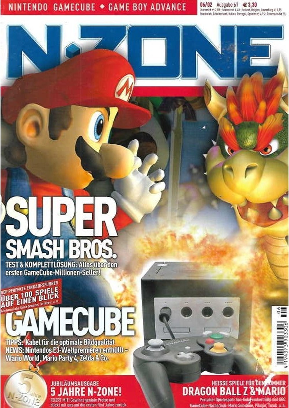 N-Zone Magazin Deutschland 2002-06 Mario Bowser