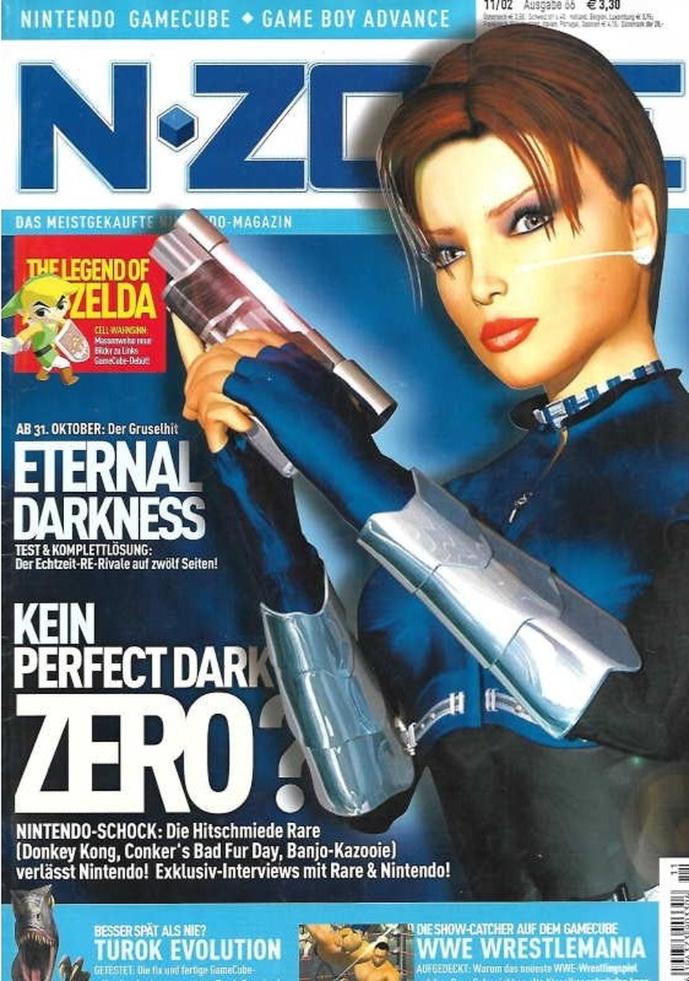 N-Zone Magazin Deutschland 2002-11 Joanna Dark Rare