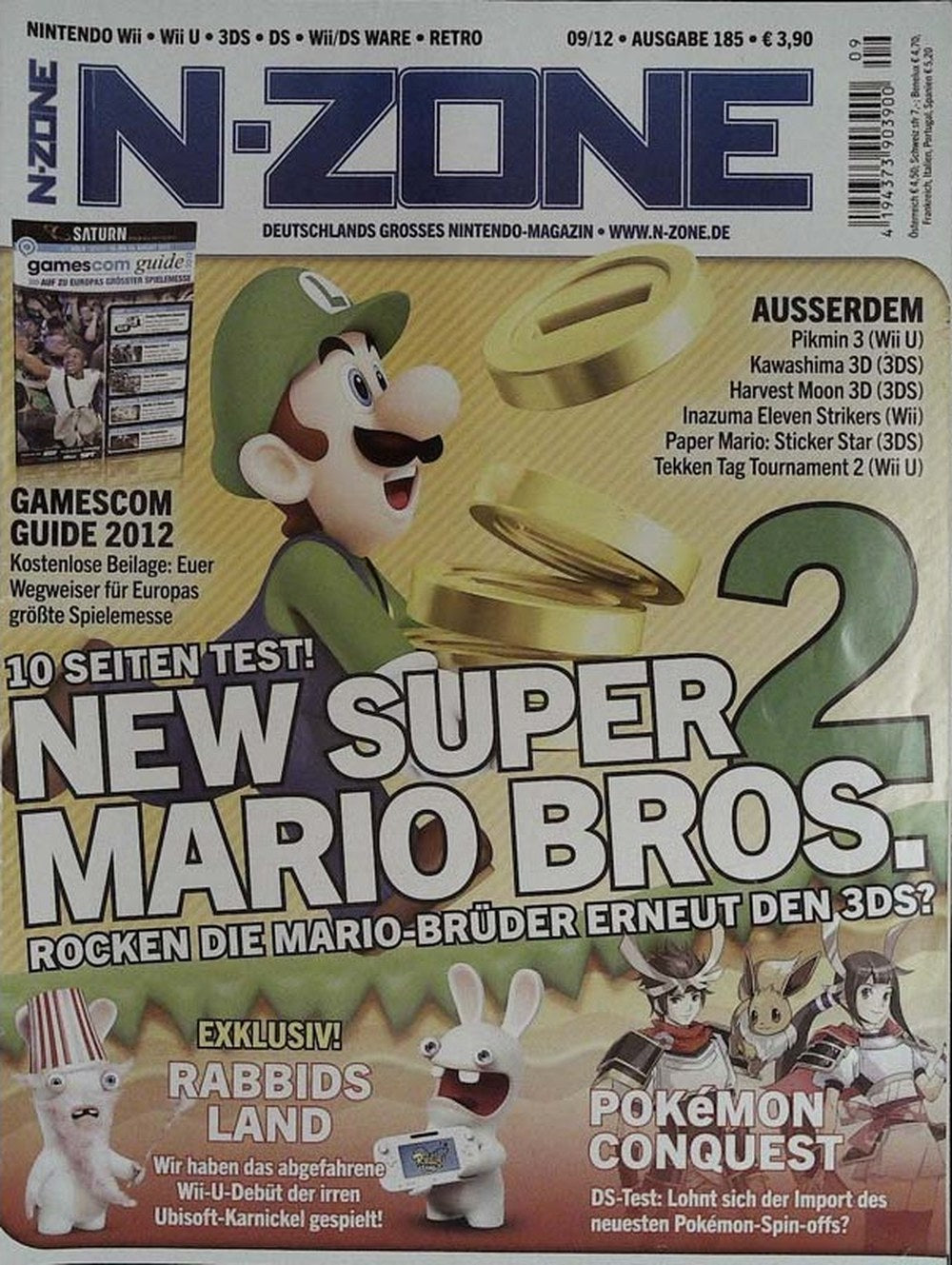N-Zone Magazin Deutschland 2012-09 Luigi Mario