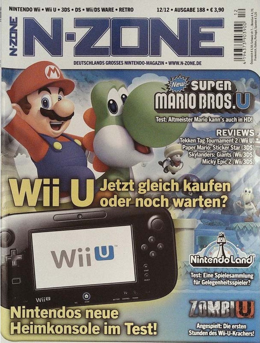 N-Zone Magazin Deutschland 2012-12 Mario Yoshi