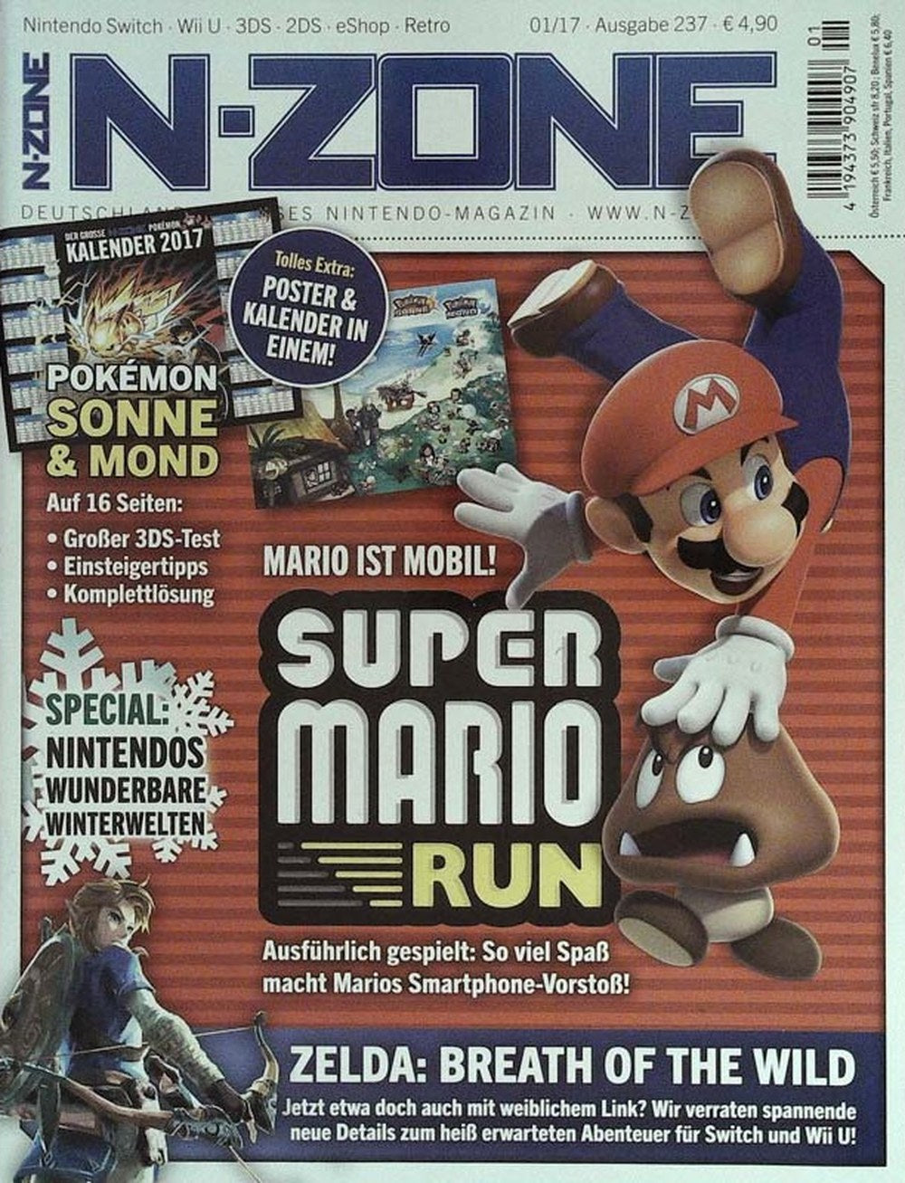 N-Zone Magazin Deutschland 2017-01 Mario