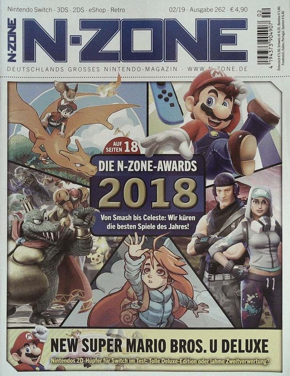 N-Zone Magazin Deutschland 2019-02 Mario Ridley Toadette Link