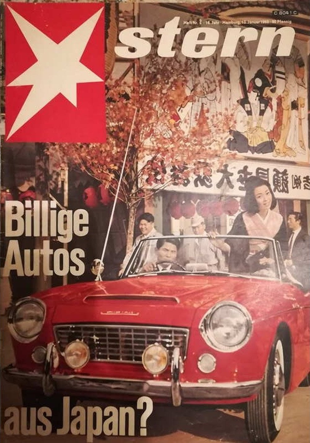 Stern Magazin Deutschland 1963-02 Billige Autos Japan Japanische Autos