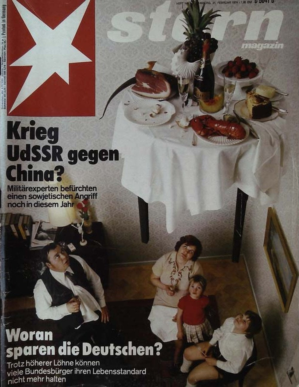 Stern Magazin Deutschland 1974-09 Krieg UdSSR Gegen China Sowjetischer Angriff Militärexperten