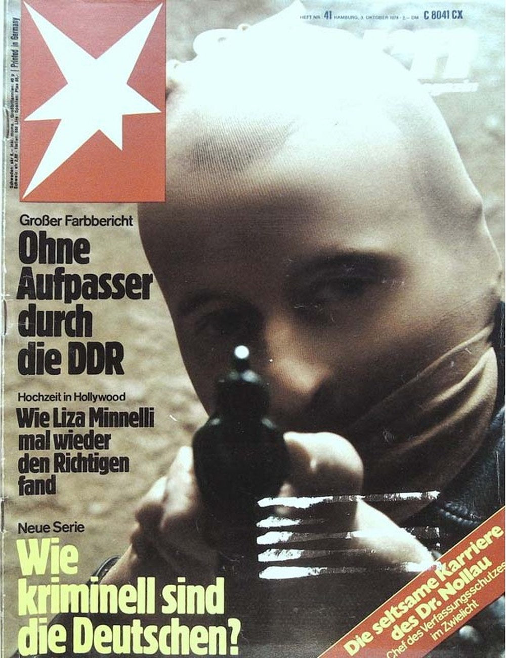 Stern Magazin Deutschland 1974-41 Liza Minnelli