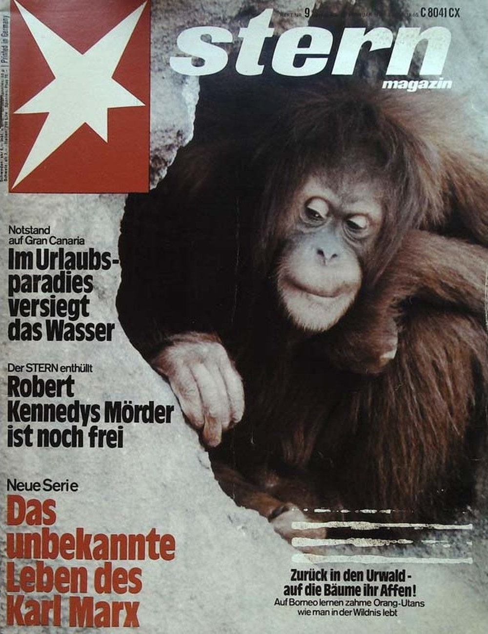 Stern Magazin Deutschland 1975-09 Robert Kennedy Karl Marx
