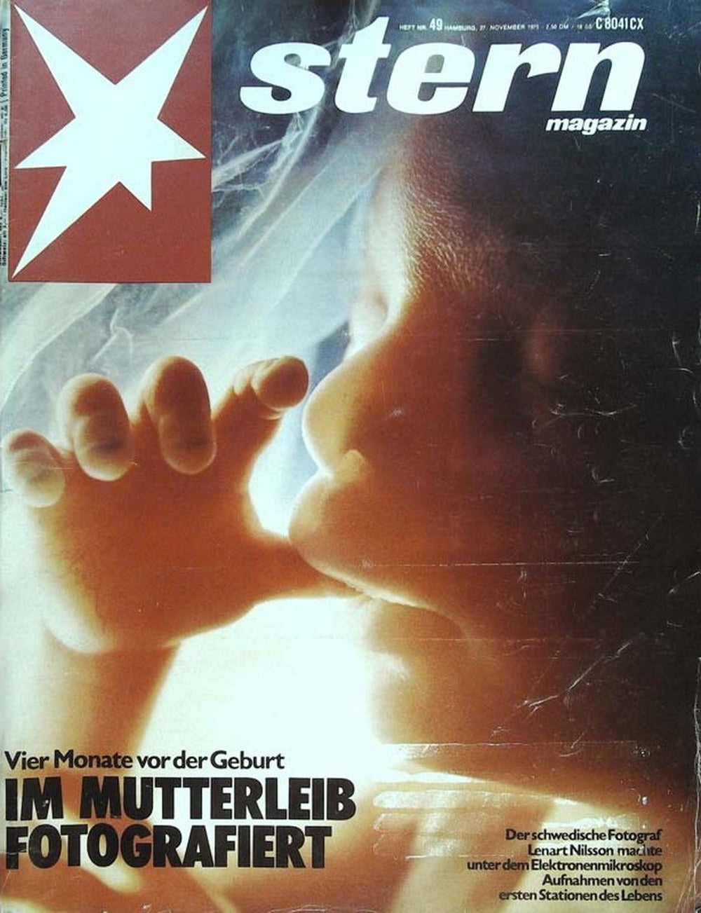 Stern Magazin Deutschland 1975-49 Lennart Nilsson