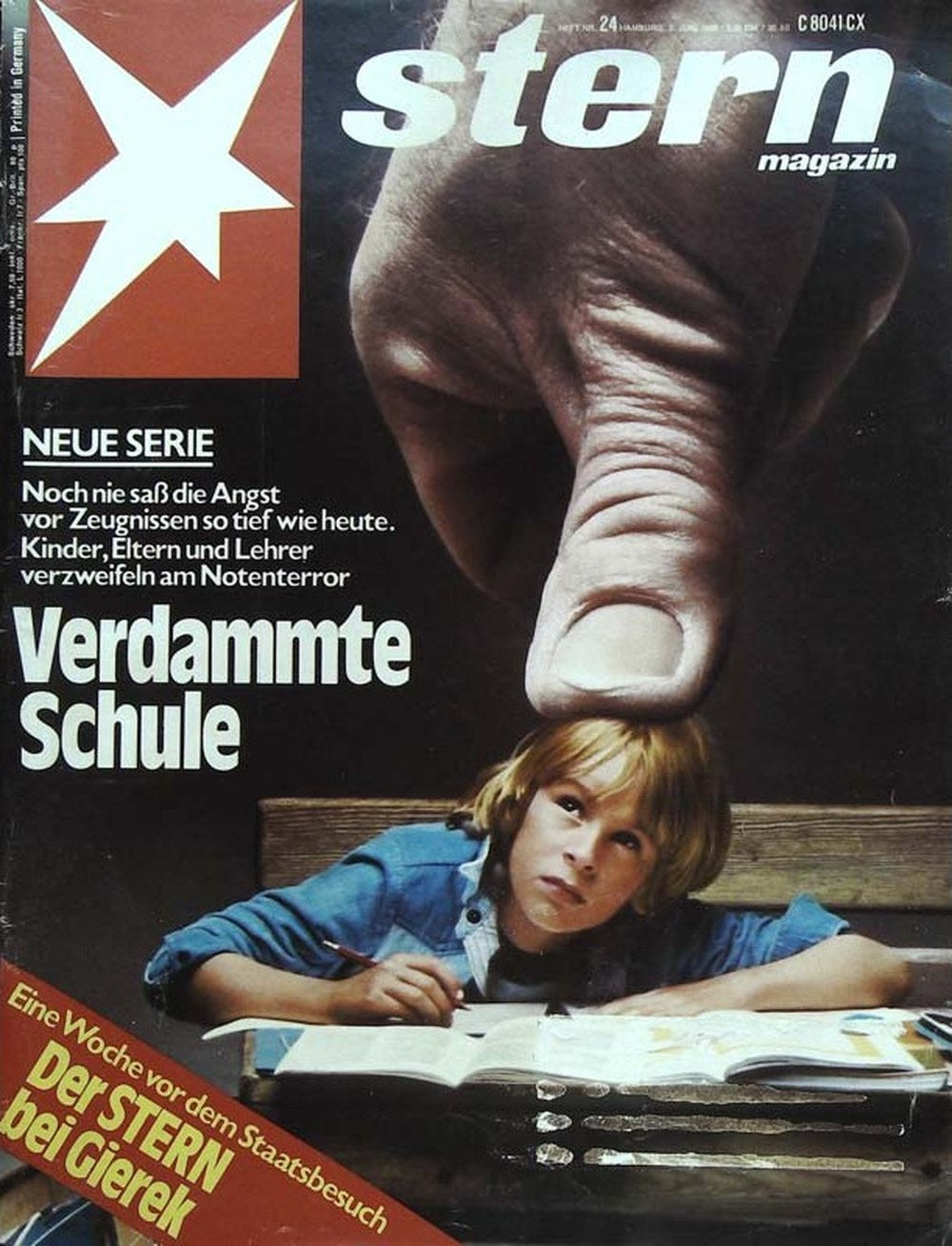 Stern Magazin Deutschland 1976-24 Edward Gierek