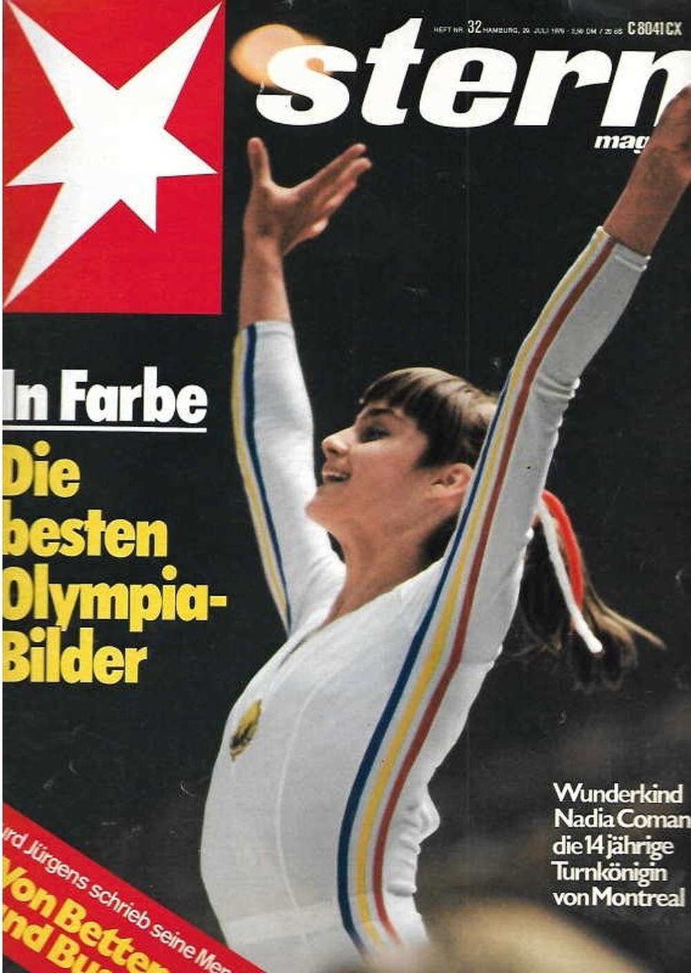 Stern Magazin Deutschland 1976-32 Nadia Comaneci