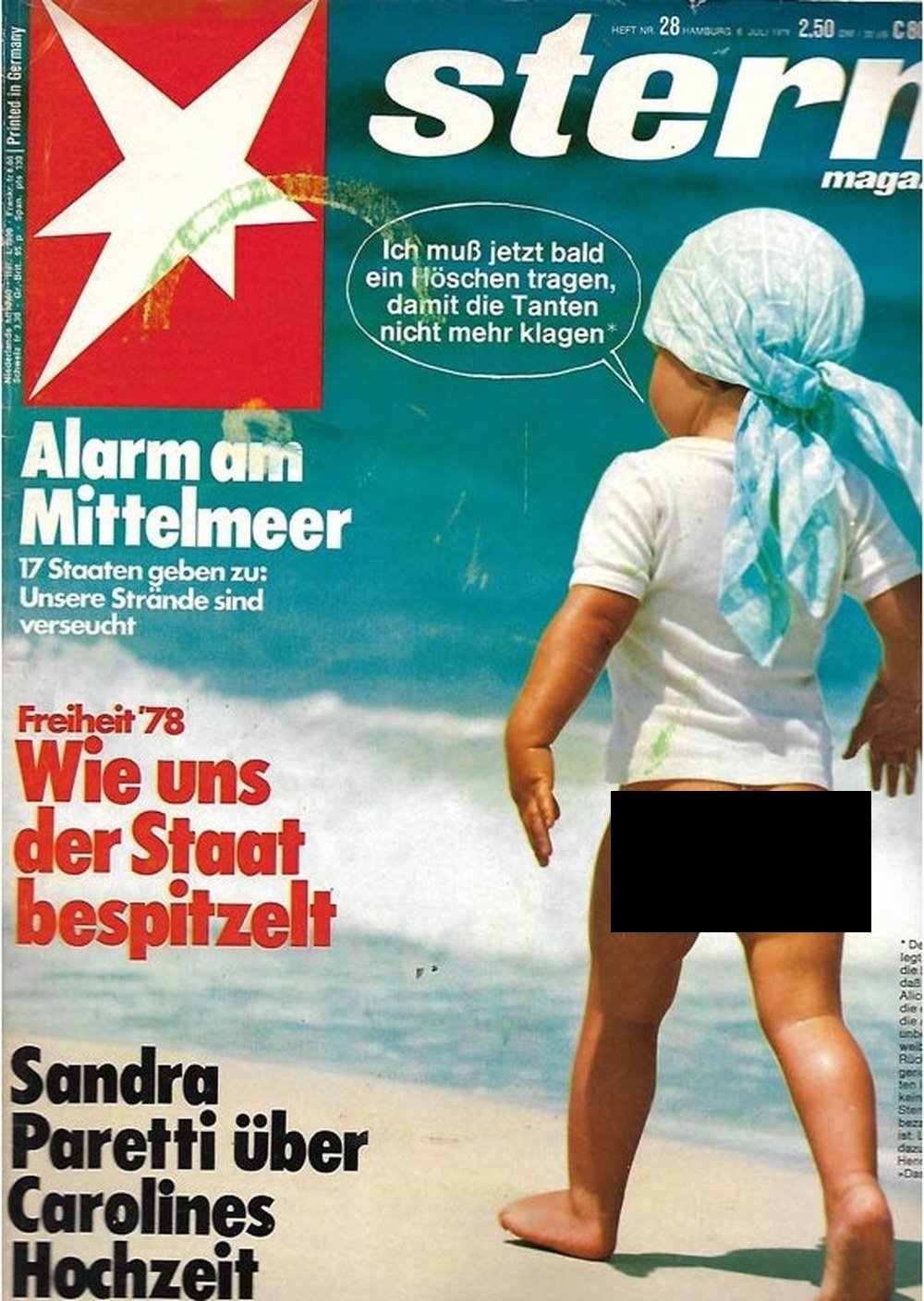 Stern Magazin Deutschland 1978-28 Sandra Paretti