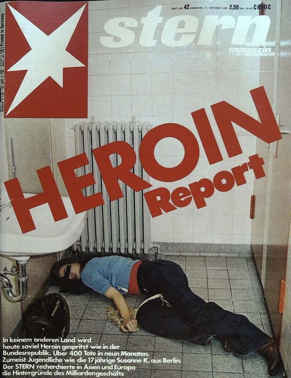 Stern Magazin Deutschland 1979-42 Heroin Drogenreport Drogentod