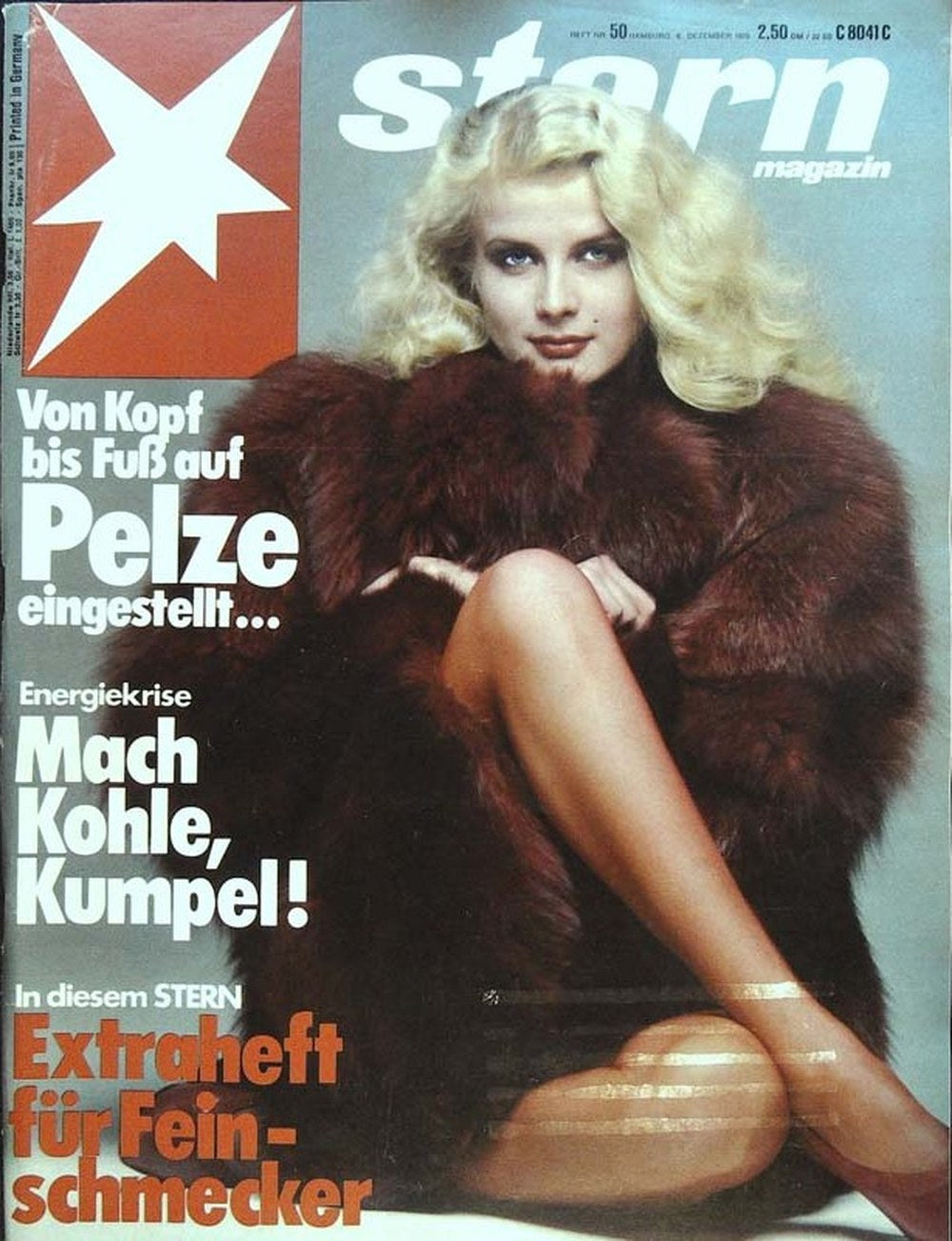 Stern Magazin Deutschland 1979-50 Pelzmode Energiekrise Kohle