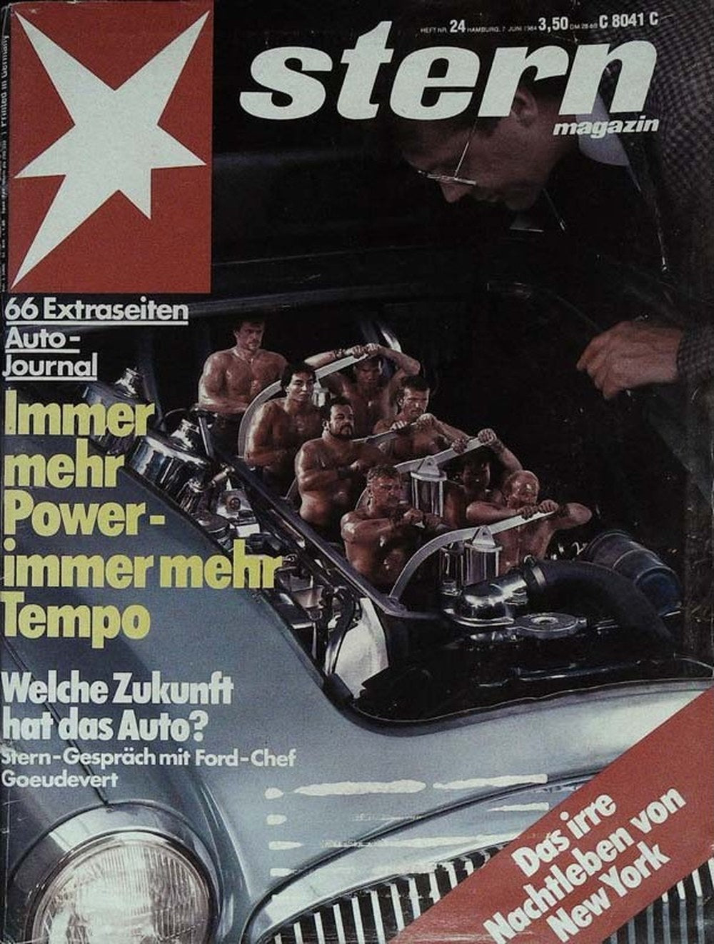Stern Magazin Deutschland 1984-24 Daniel Goeudevert