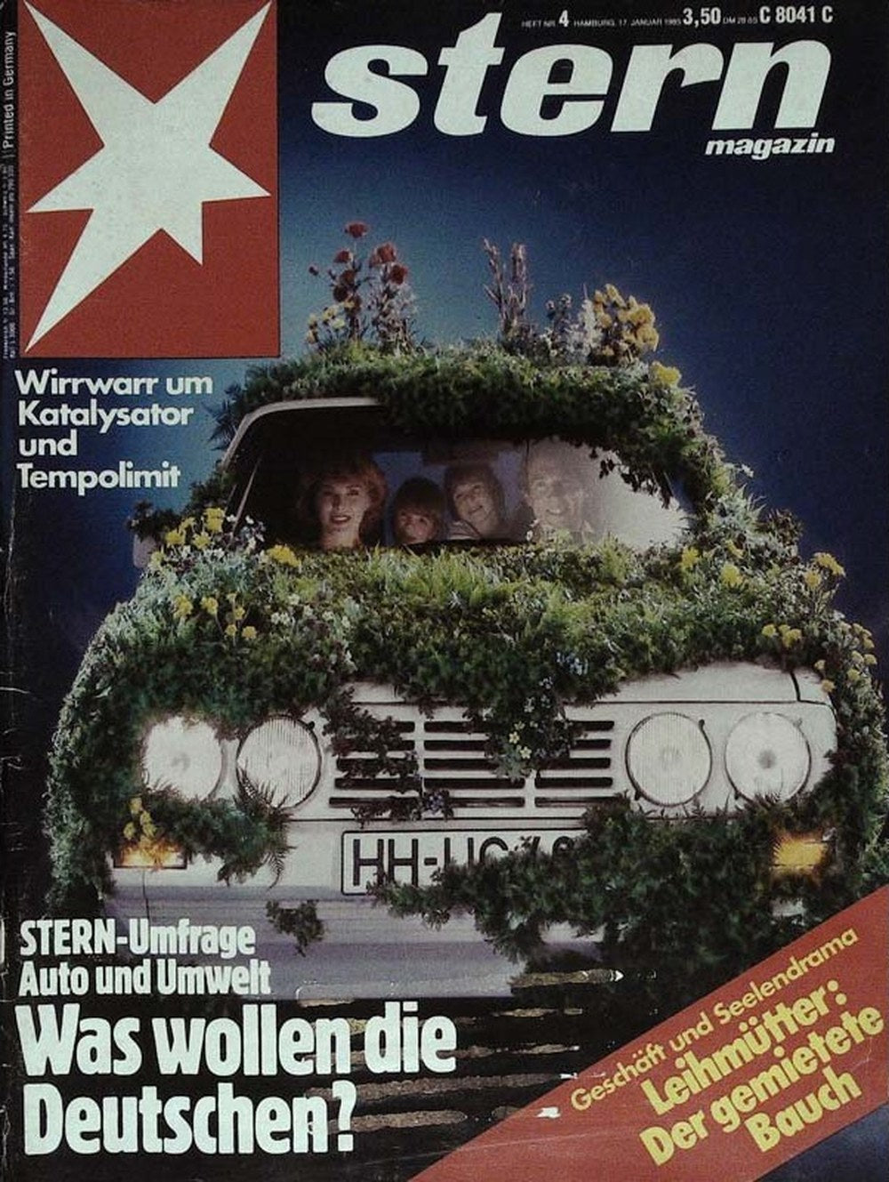 Stern Magazin Deutschland 1985-04 Auto Und Umwelt Katalysator Tempolimit