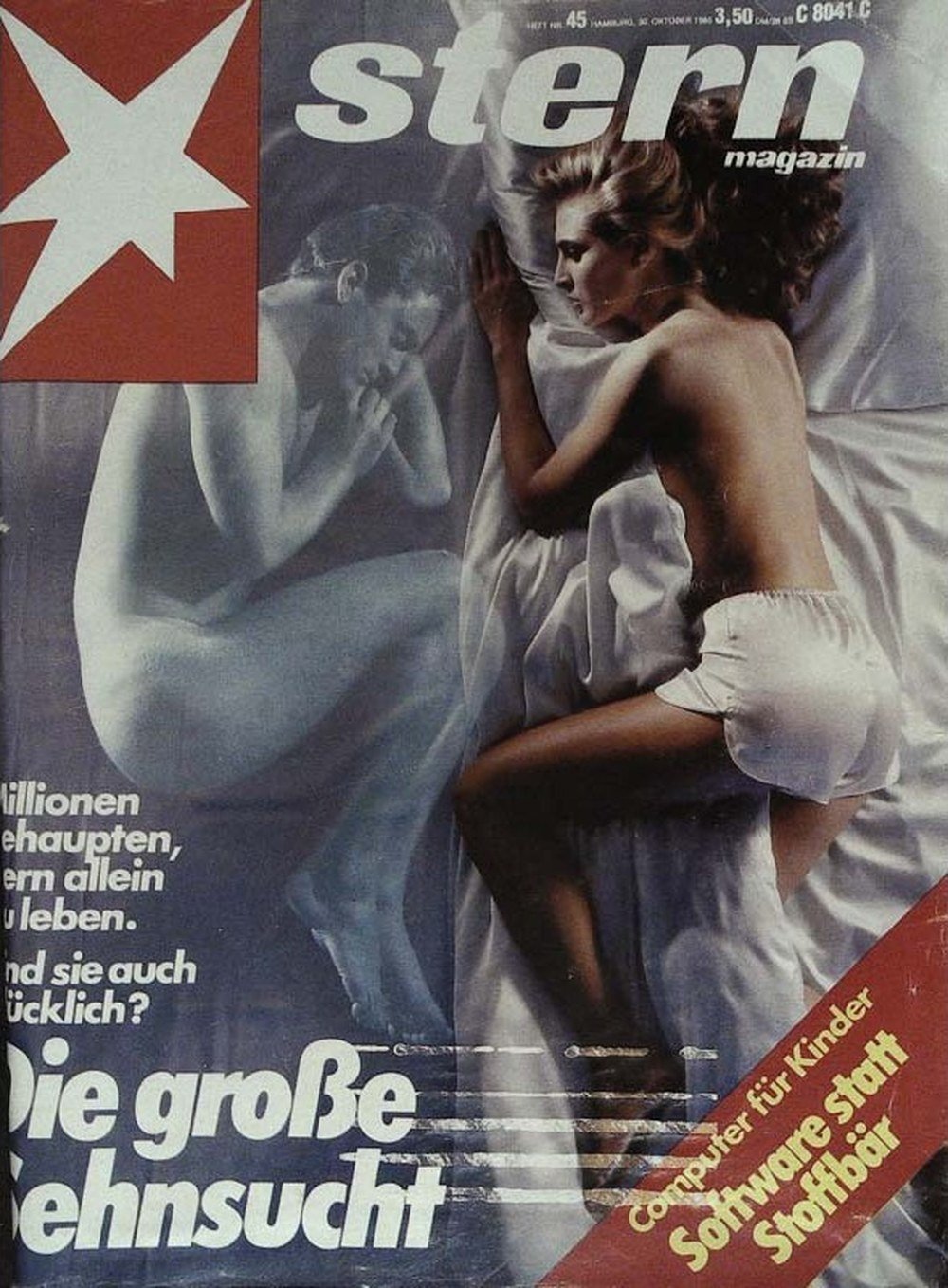 Stern Magazin Deutschland 1985-45 Einsamkeit Sehnsucht Alleinsein