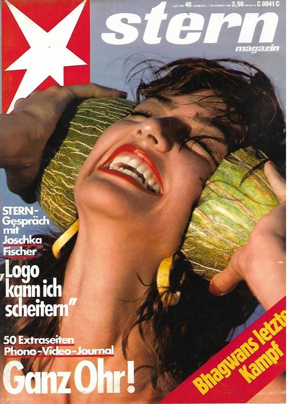 Stern Magazin Deutschland 1985-46 Joschka Fischer Bhagwan Shree Rajneesh