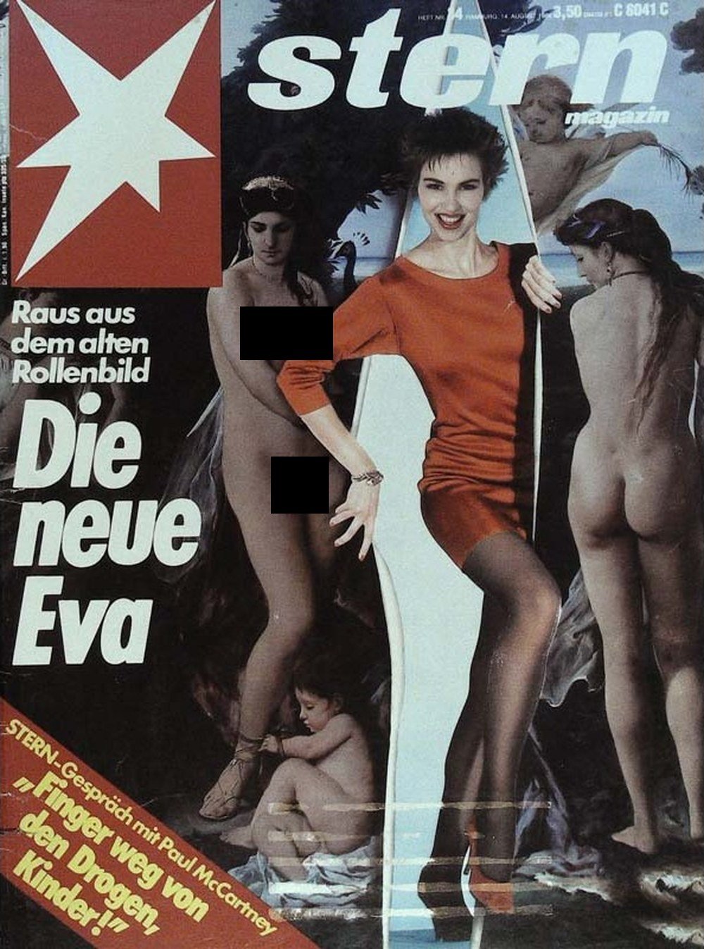 Stern Magazin Deutschland 1986-34 Paul McCartney