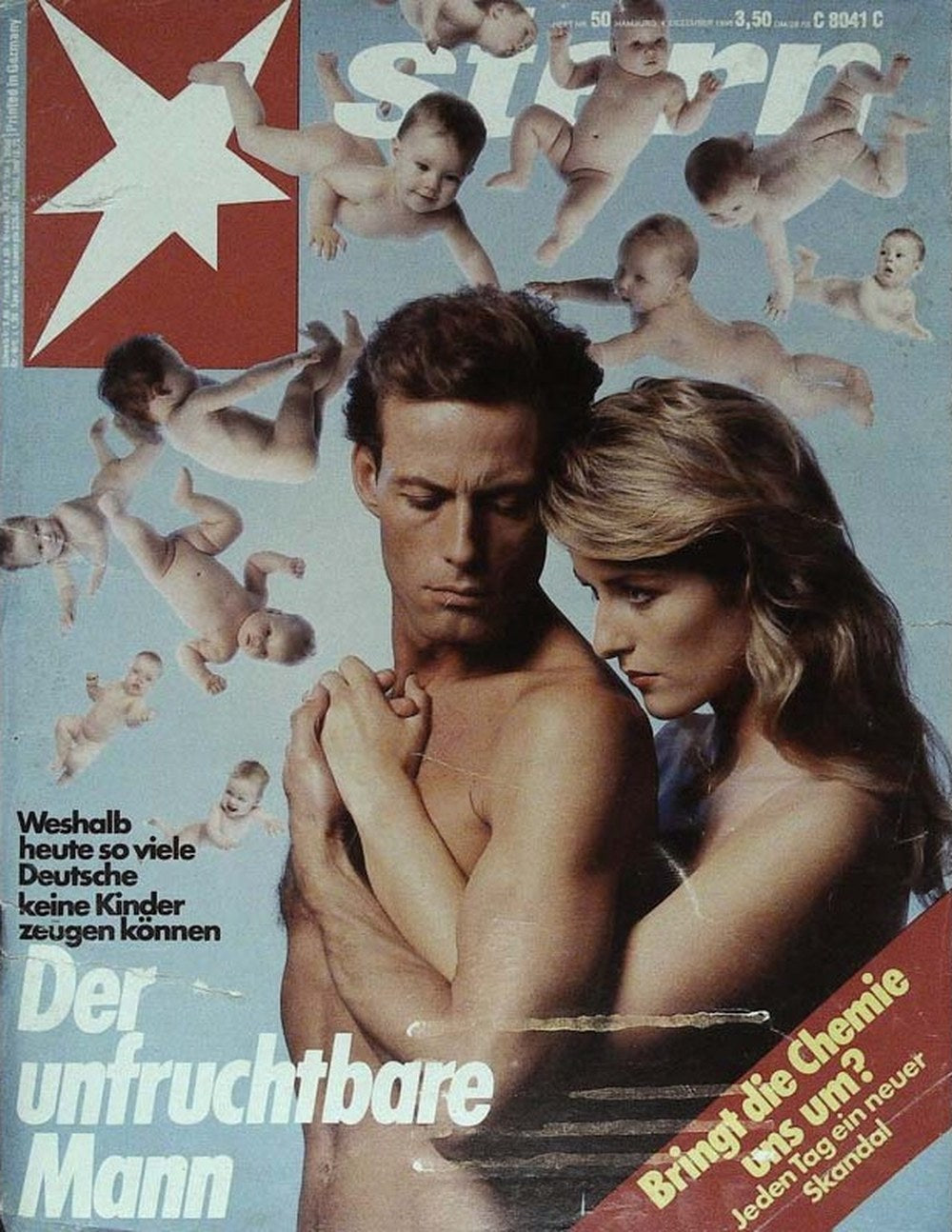 Stern Magazin Deutschland 1986-50 Unfruchtbarkeit Männliche Unfruchtbarkeit Kinderlosigkeit