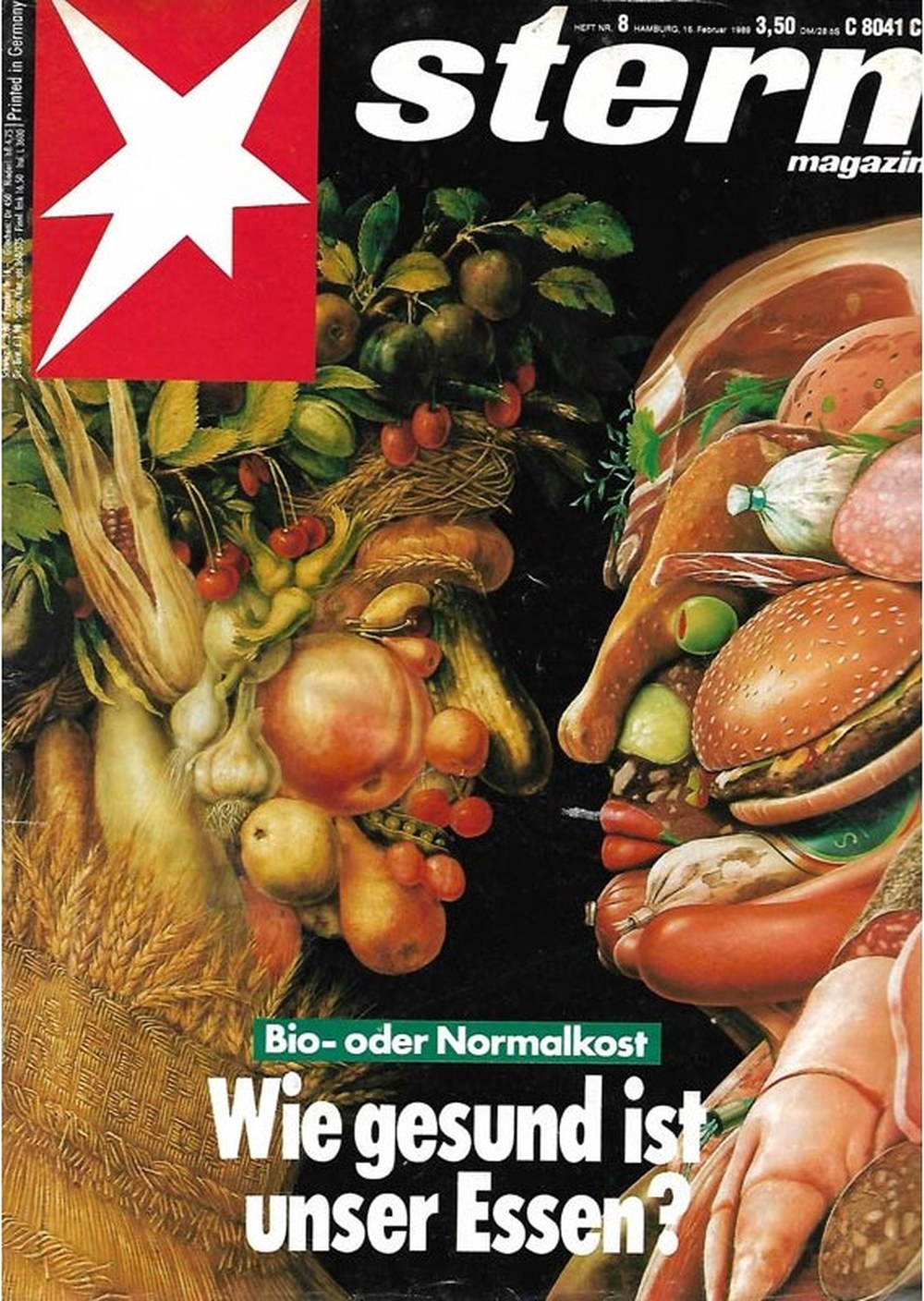 Stern Magazin Deutschland 1989-08 Ernährung Bioprodukte Normalkosten