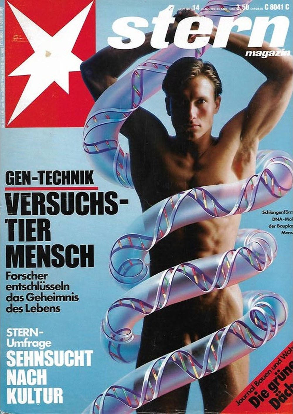 Stern Magazin Deutschland 1989-14 Gentechnik DNA Versuchstier Mensch