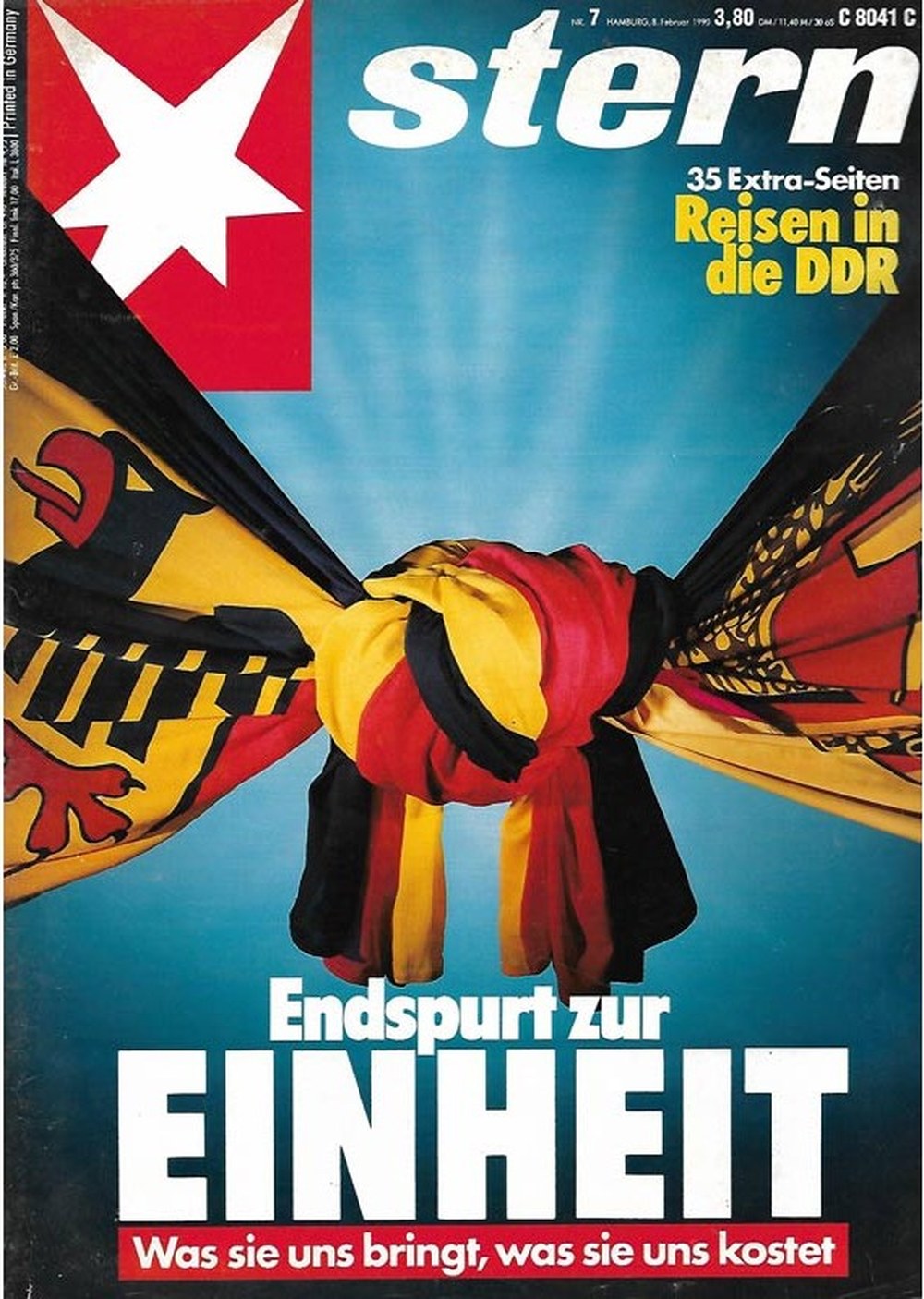 Stern Magazin Deutschland 1990-07 DDR Wiedervereinigung Deutsche Einheit