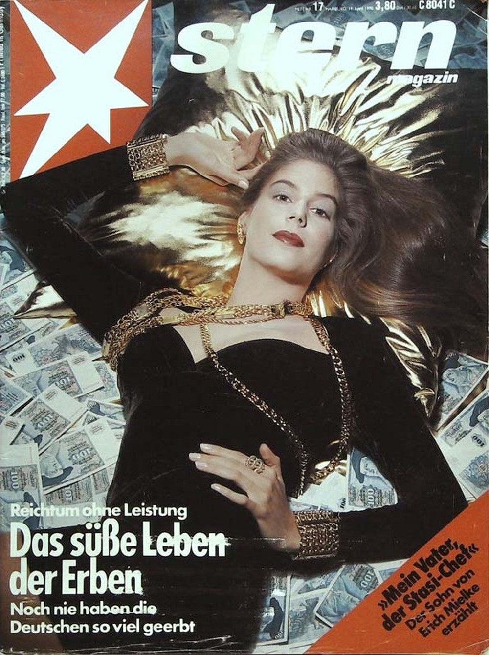 Stern Magazin Deutschland 1990-17 Erich Mielke