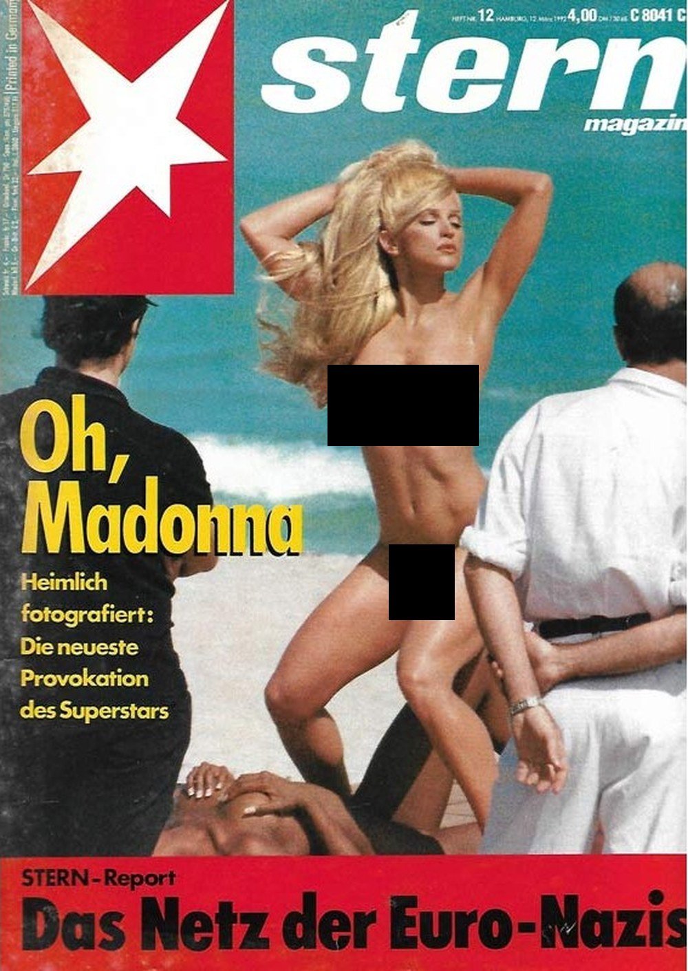 Stern Magazin Deutschland 1992-12 Madonna