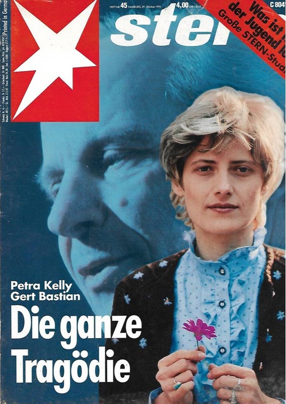 Stern Magazin Deutschland 1993-45 Petra Kelly Gert Bastian