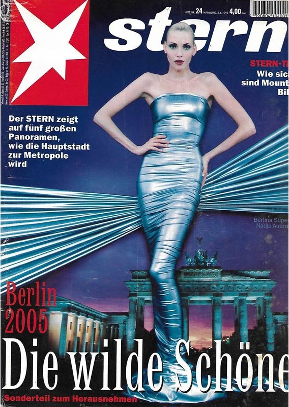 Stern Magazin Deutschland 1995-24 Nadja Auermann