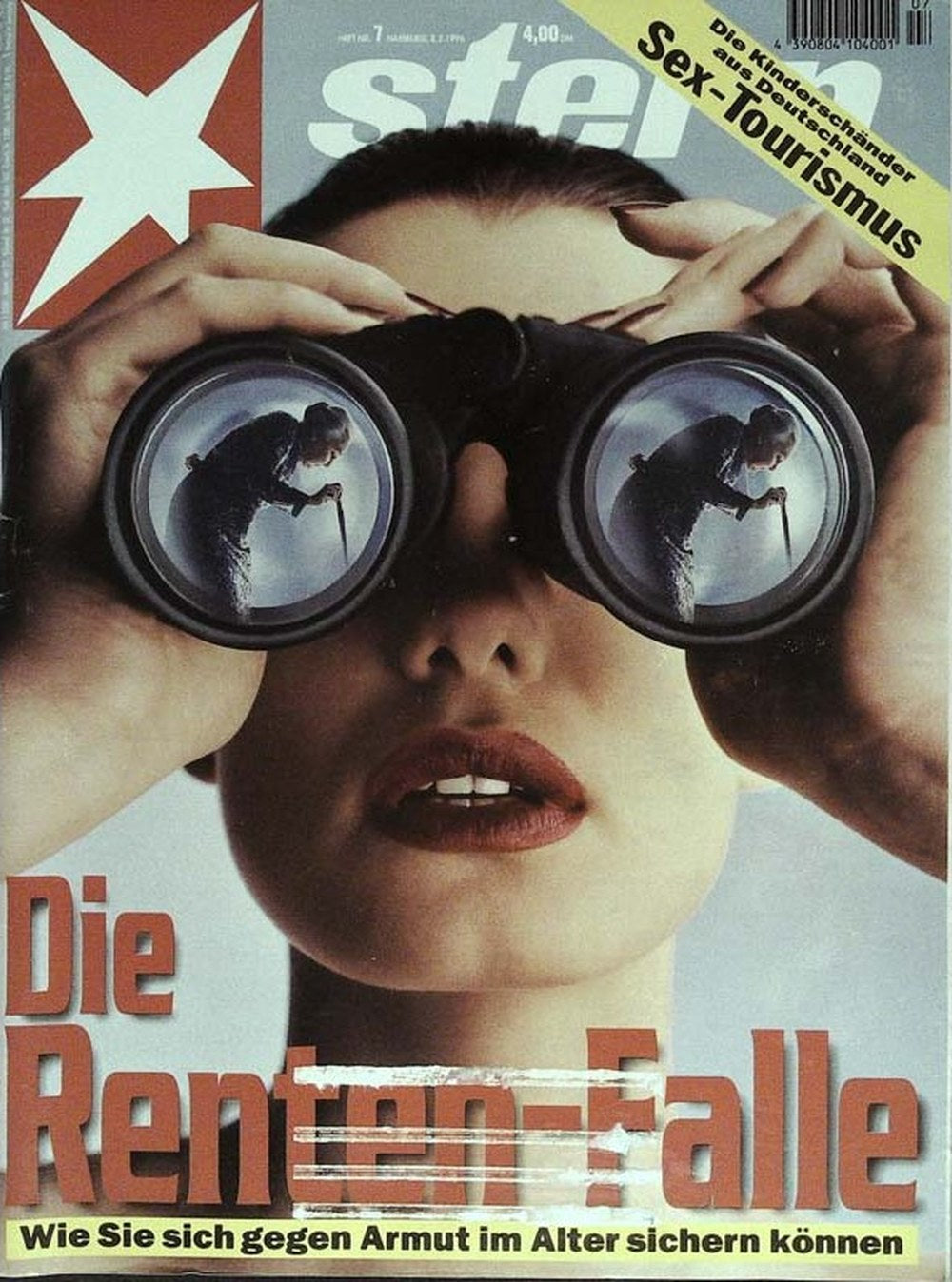 Stern Magazin Deutschland 1996-07 Renten-Falle Altersarmut Altersvorsorge