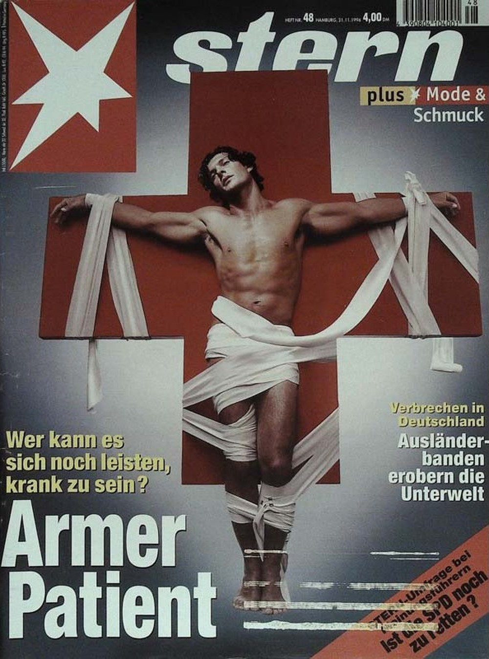 Stern Magazin Deutschland 1996-48 Gesundheitssystem Krankenversicherung Patientenversorgung