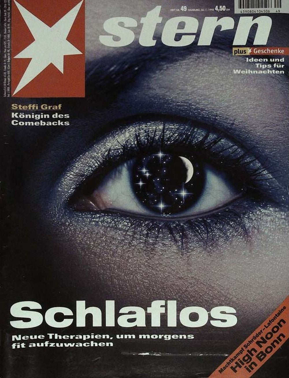 Stern Magazin Deutschland 1998-49 Steffi Graf