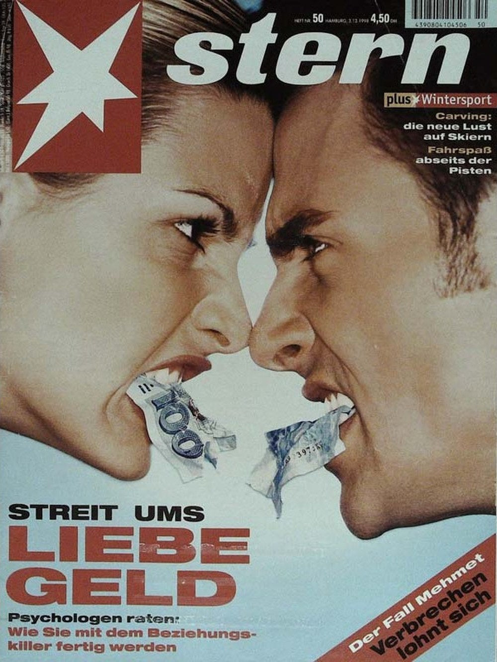 Stern Magazin Deutschland 1998-50 Geldstreit Beziehungsprobleme Beziehungskiller
